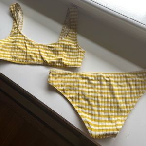 SOLID & STRIPED | “THE ELLE” bikini top & bottoms